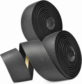 MARQUE Pro Bike Handlebar Tape – Road Cycling Bicycle Handle Bar Wrap with Adhesive Backs, Comes with Pair of Bar End Plugs – 2 Rolls per Set