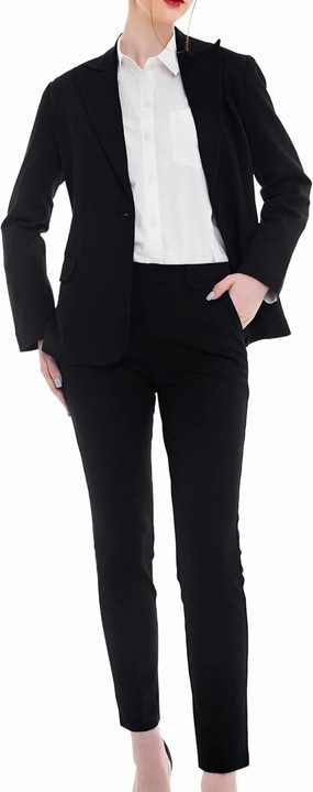 Marycrafts Women's Pant Suits Set – Professional Business Suiting Blazer and Pants 2 Piece Outfit