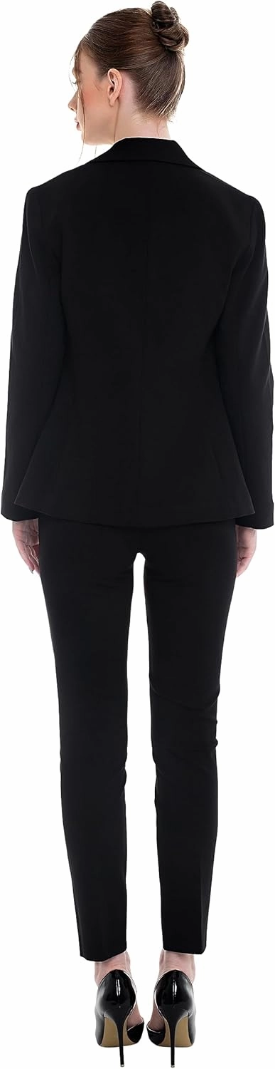 Marycrafts Women's Pant Suits Set – Professional Business Suiting Blazer and Pants 2 Piece Outfit