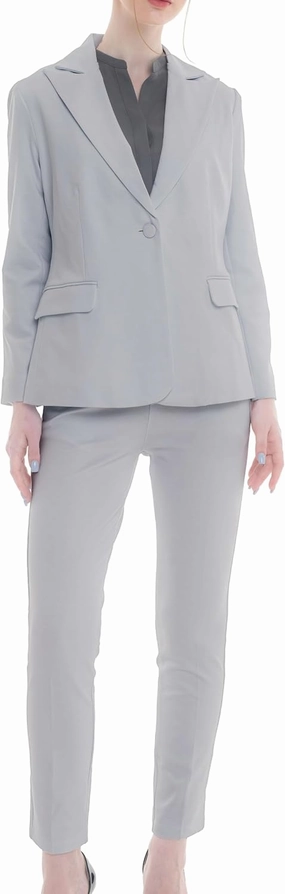 Marycrafts Women's Pant Suits Set – Professional Business Suiting Blazer and Pants 2 Piece Outfit
