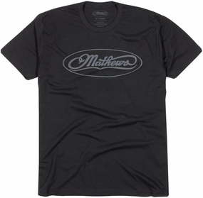 Mathews Classic Logo Tee (Medium) Black