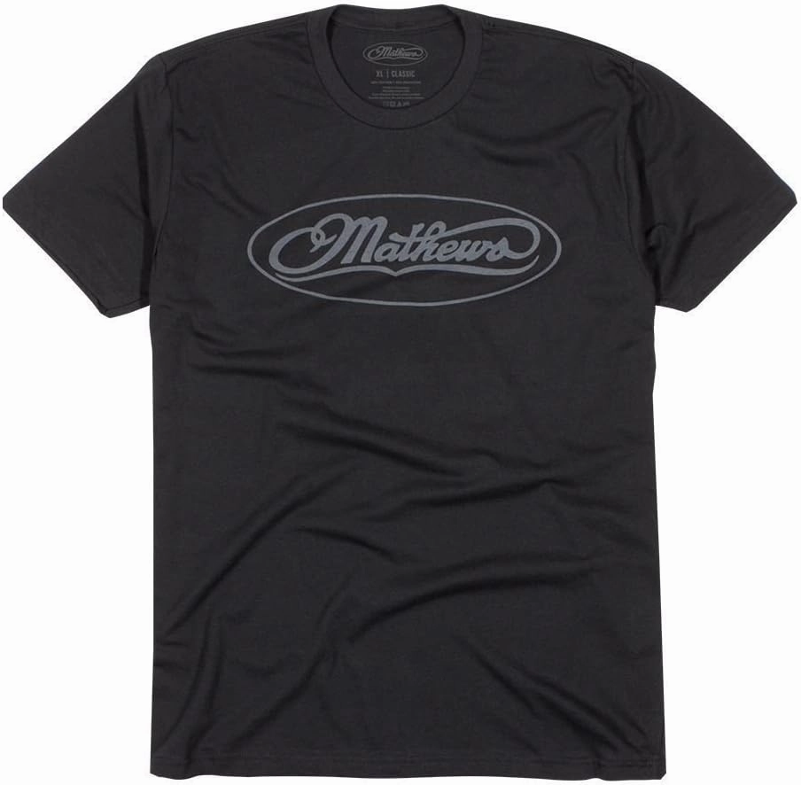 Mathews Classic Logo Tee (Medium) Black