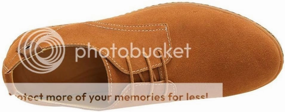 Men's Classic Leather Oxford Flat Heel Shoes