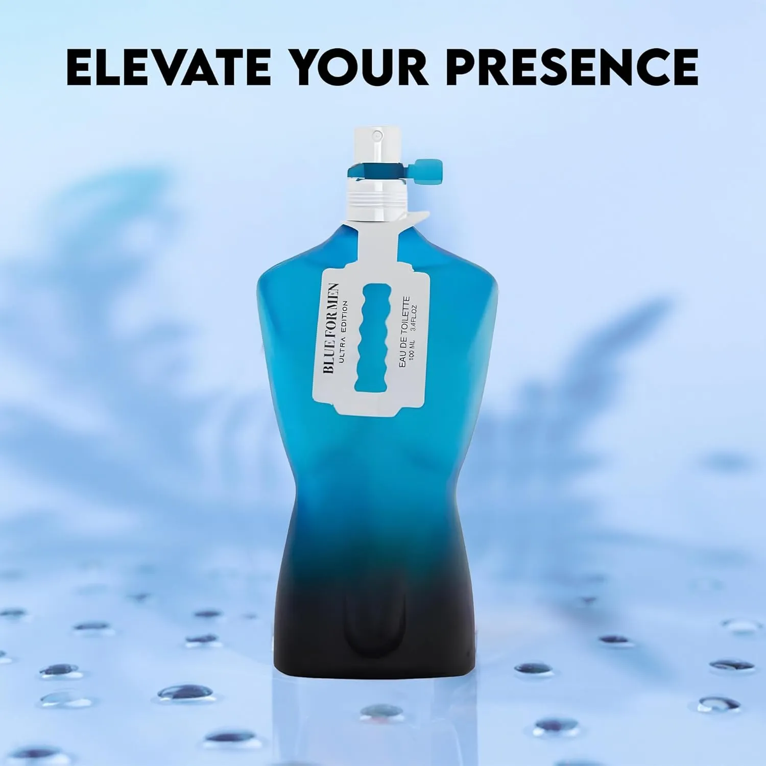 Men's Cologne Gift Set Include Valentine Milano,Valentine,Choco Musk & Blue for Men Ultra - 3.4 Fl Oz Each | Vanilla Bourbon, Leather & Amber Floral Fragrance | Luxury Eau de Toilette Quartet