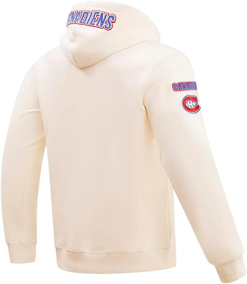 Mens NHL Classic Chenille Pull Over Hoodie
