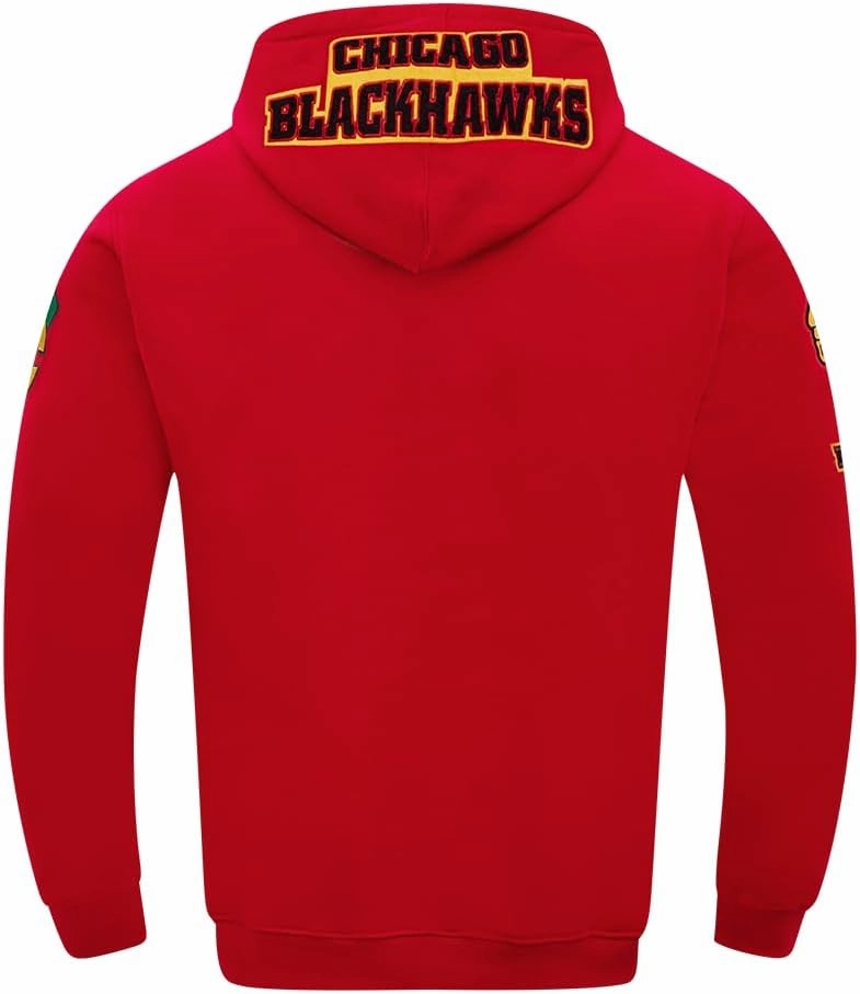 Mens NHL Classic Chenille Pull Over Hoodie