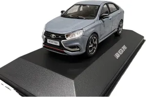 Metal Vehicles Toys 1/43 for Lada Vesta Sport Classic Alloy Car Model Display Interior Decoration Metal Toy Vehicle Home Or Office Décor
