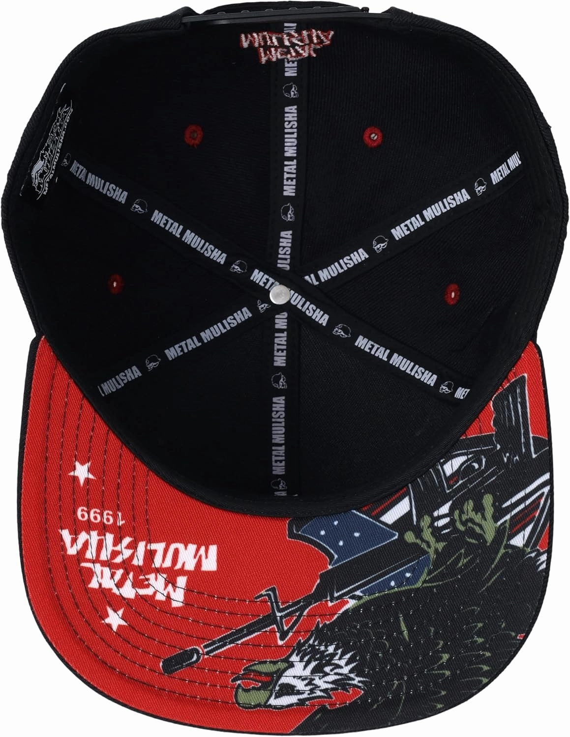 Metal Mulisha Mens Armed Eagle Snapback Hat