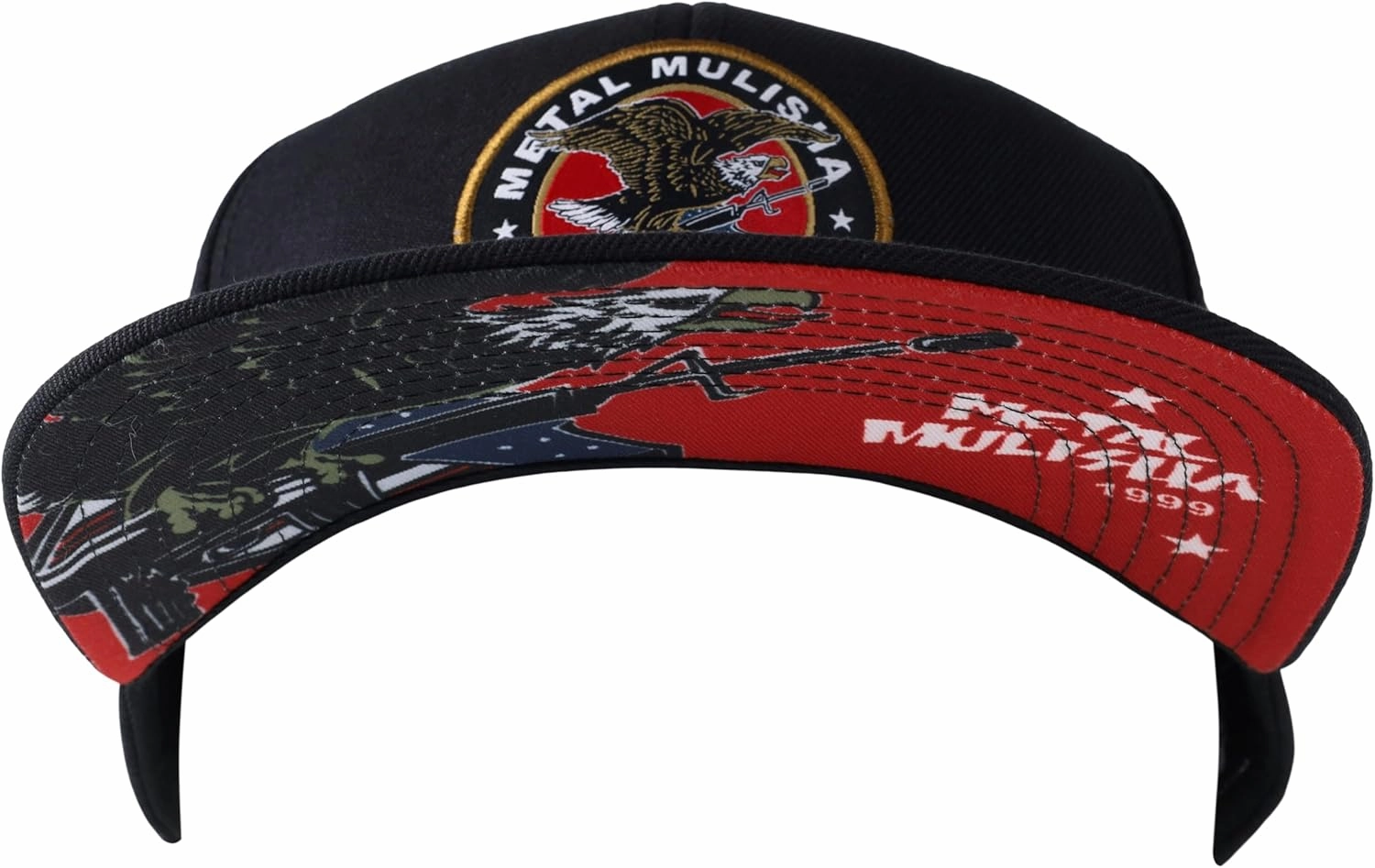 Metal Mulisha Mens Armed Eagle Snapback Hat