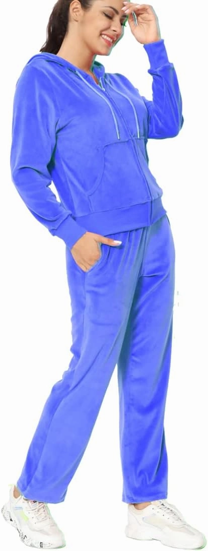 MINANUO Tracksuit 2 Pieces Joggers Outfits for Women Jogging Sweatsuits Set