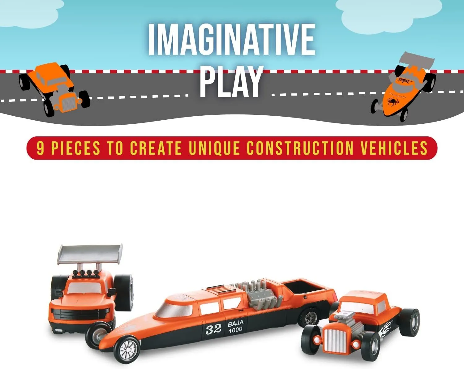 Mix Or Match - Race cars
