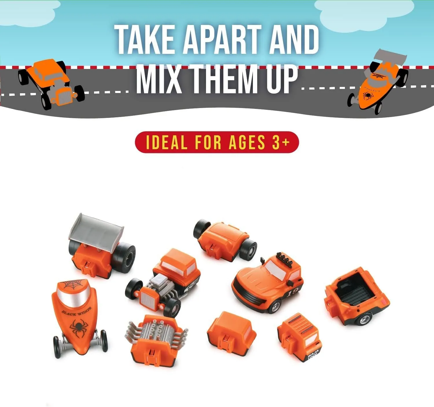 Mix Or Match - Race cars