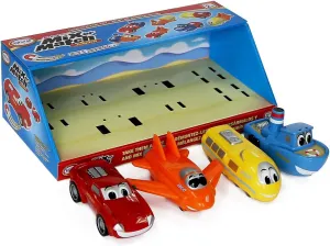 Mix or Match Vehicles Junior, Magnetic Toy Play Set, 8 Pieces