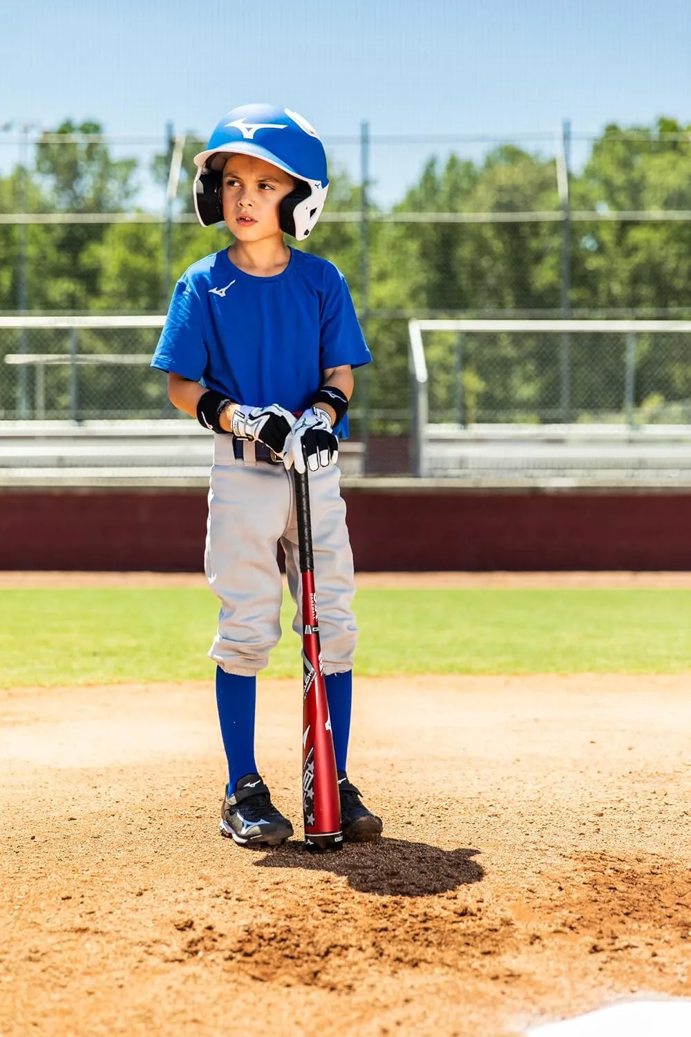 Mizuno Youth Comp Diamond Short Sleeve Crew