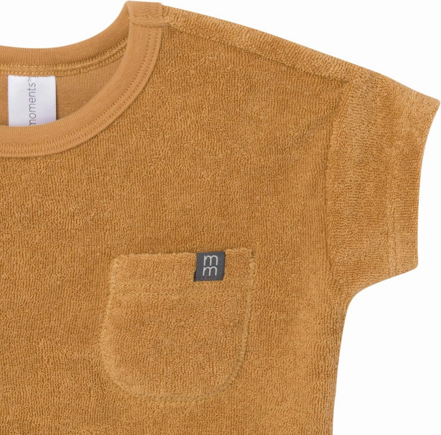 Modern Moments by Gerber Baby Boys' 2-Piece Knit Terry Shirt and Short
