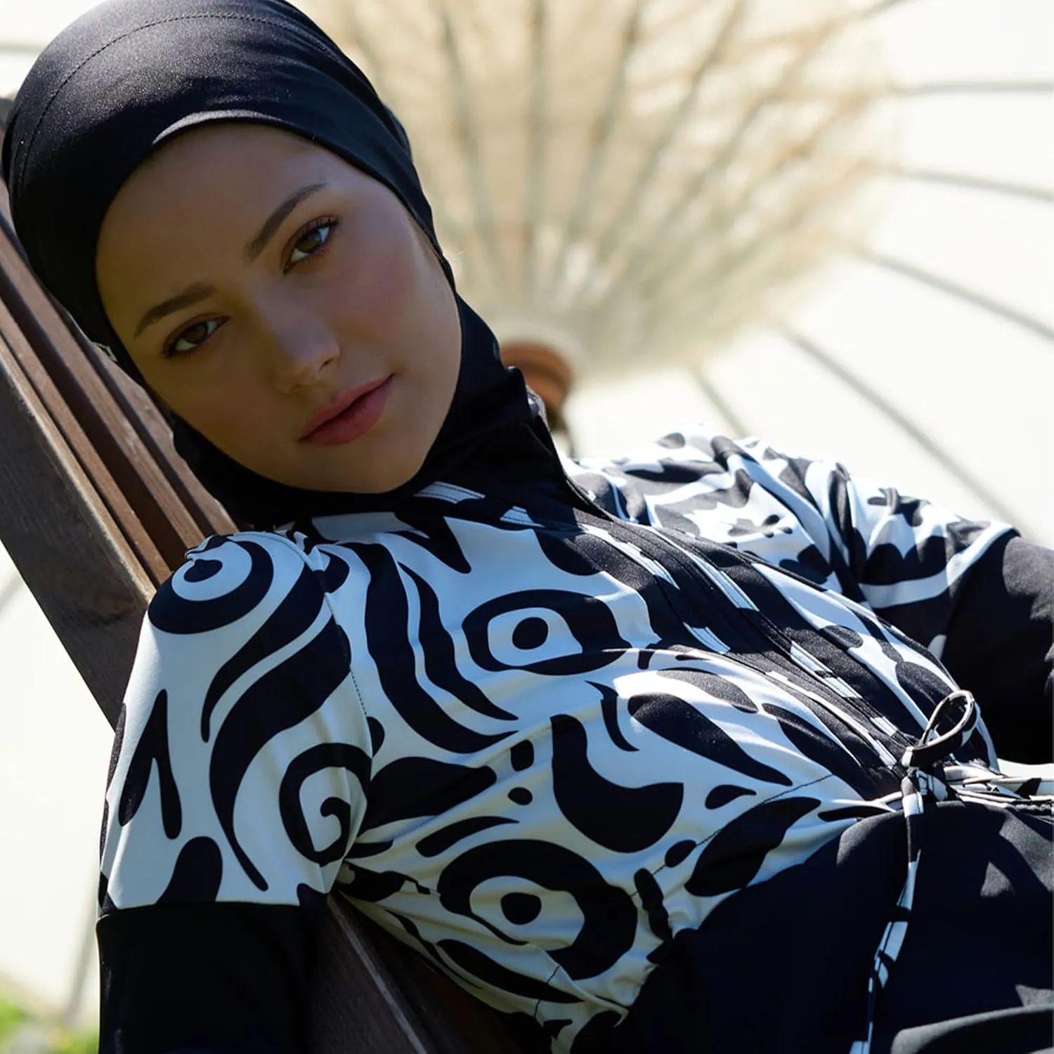 Modest Swimwear for Women 3-Piece Set | Swimsuit Suit Cover Set | Long Sleeve Burkini Set | Full Cover Hijab ​Bathing Suit