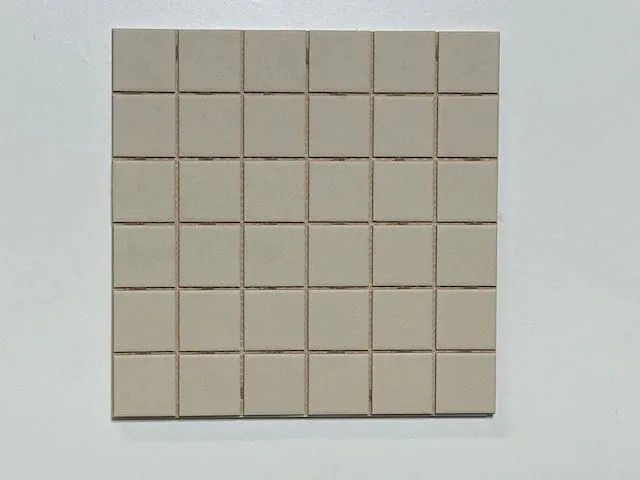 Mosaic Tiles Unglazed Natural 48X48x4.5mm