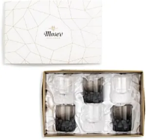 Moser Pebbles Shot Glasses, Set of 6-100% Exclusive