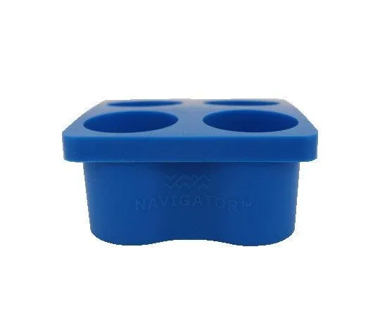 Navigator Gear Silicone Ice Tray - Blue Silicone