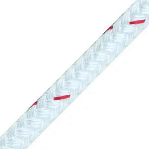 New England Ropes 3/16in (5mm) Sta-Set White 100 Feet Long