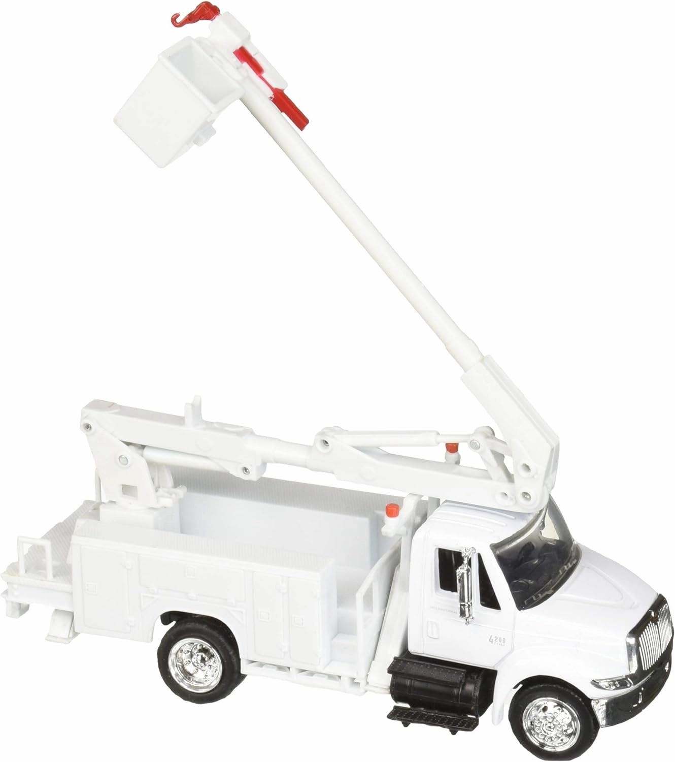 New Ray International 4200 Line Maintenance Service Truck White Long Haul Trucker Series 1/43 Diecast Model