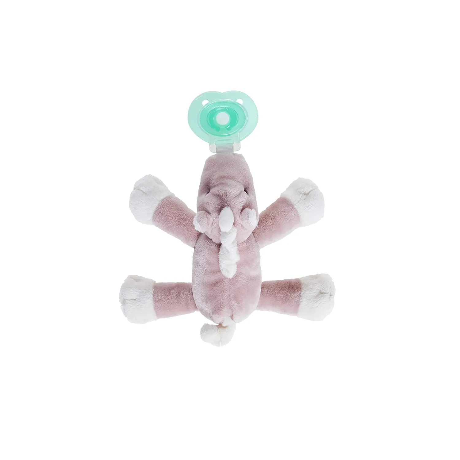 Nookums Paci-Plushies Buddies - Starflower The Unicorn Pacifier Holder - Adapts to Name Brand Pacifiers, Suitable for All Ages, Plush Toy Includes Detachable Pacifier