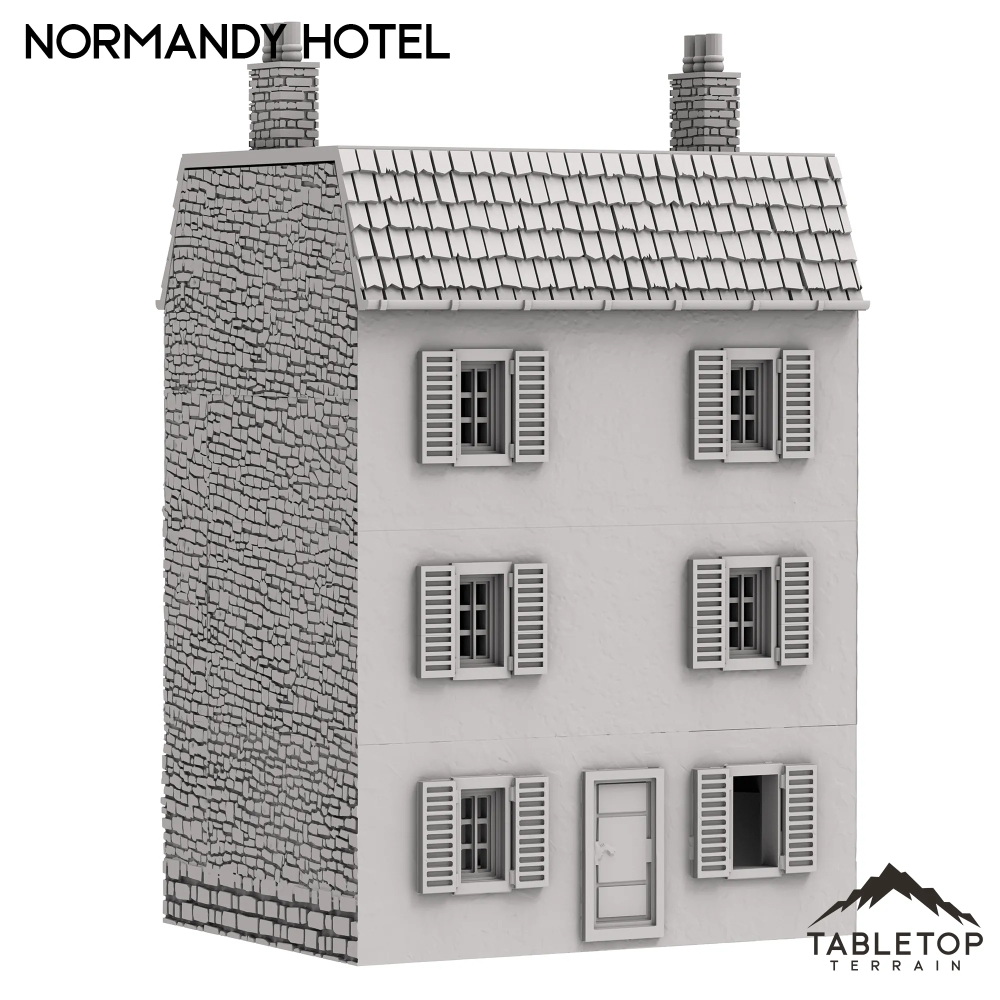 Normandy Hotel - French Building