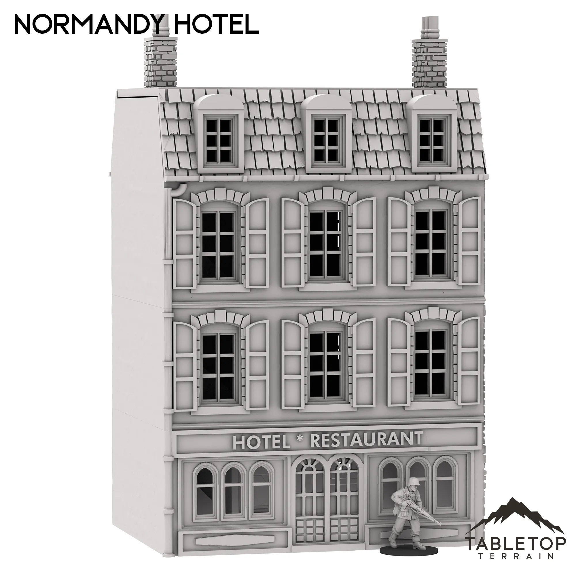Normandy Hotel - French Building