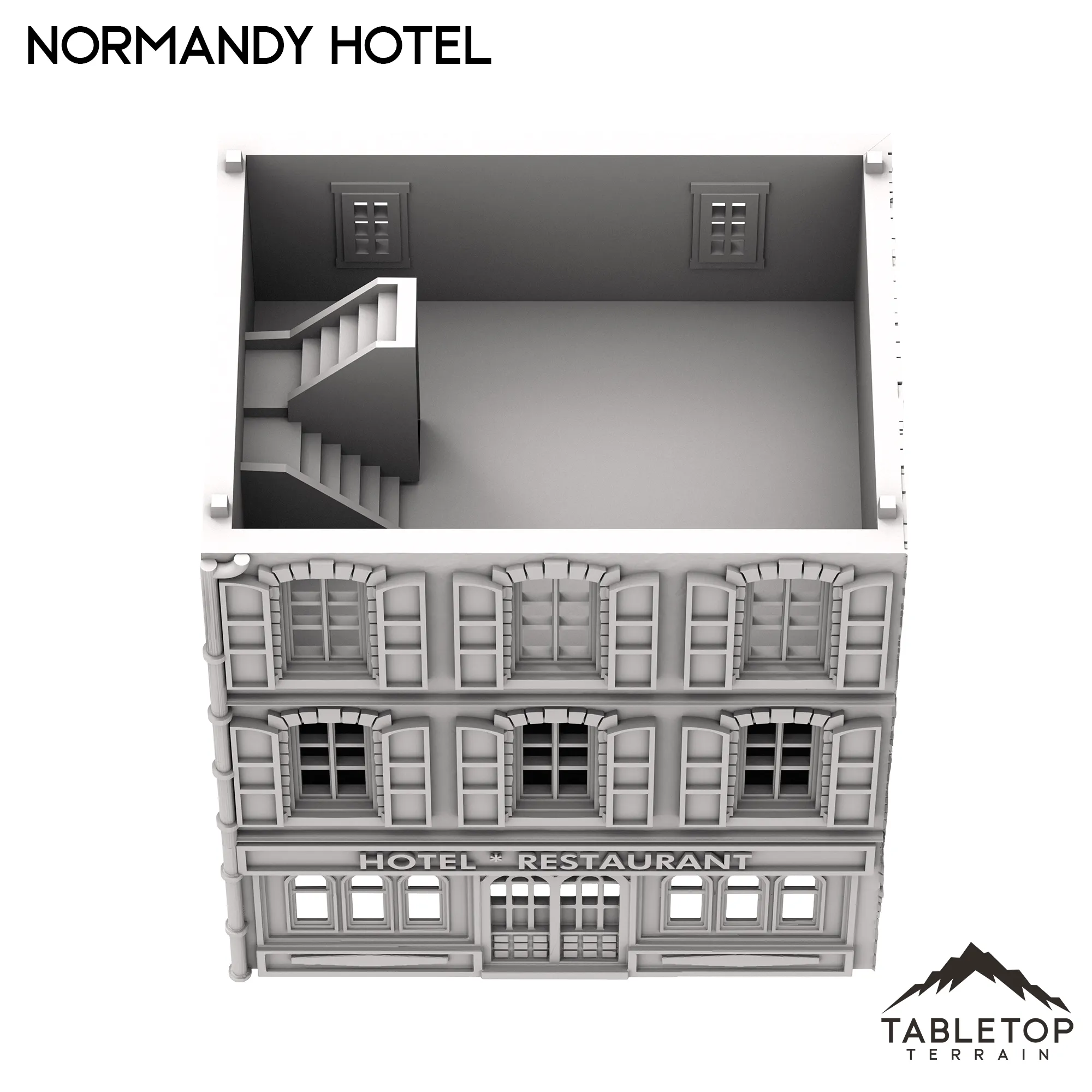 Normandy Hotel - French Building