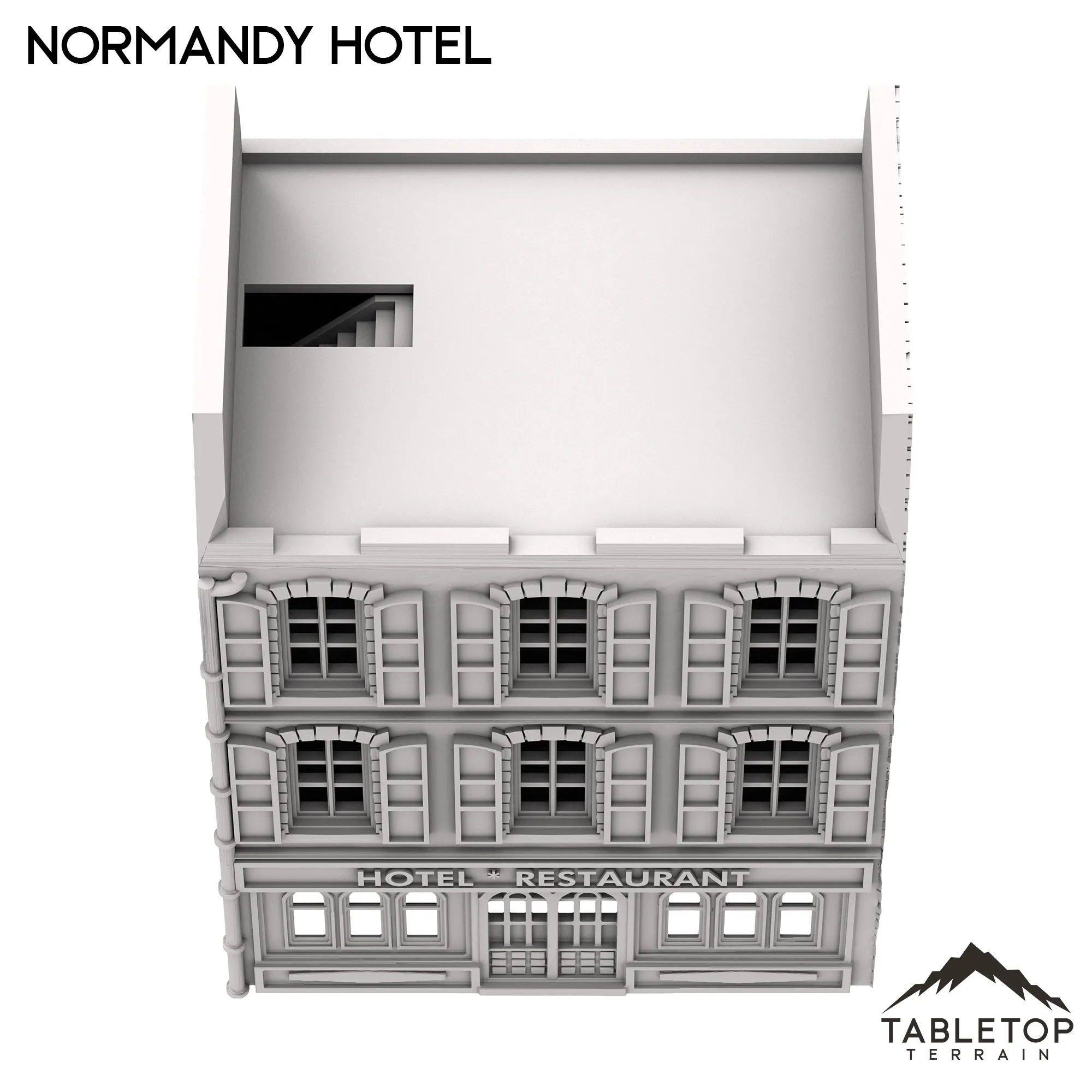 Normandy Hotel - French Building