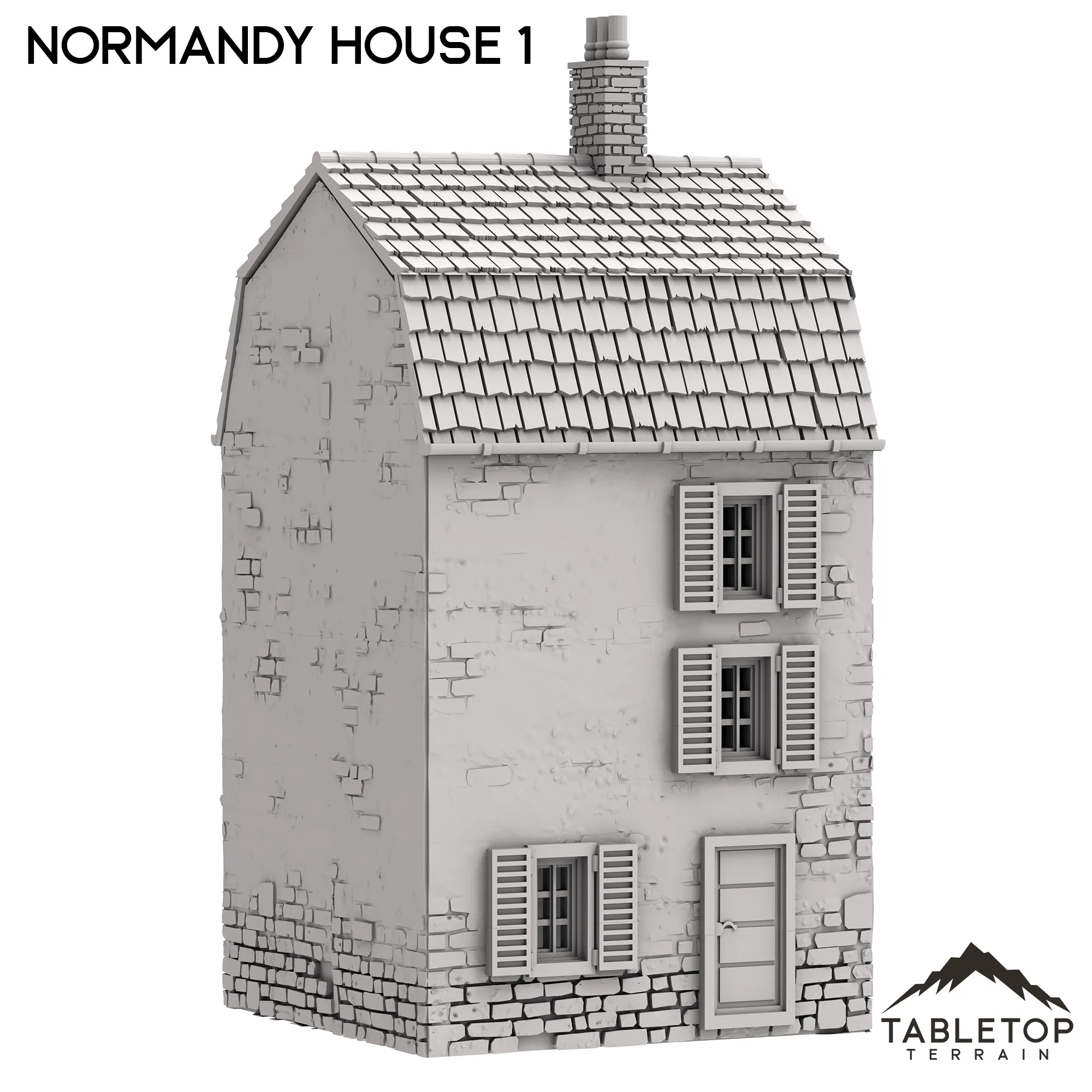 Normandy House 1 - French Building