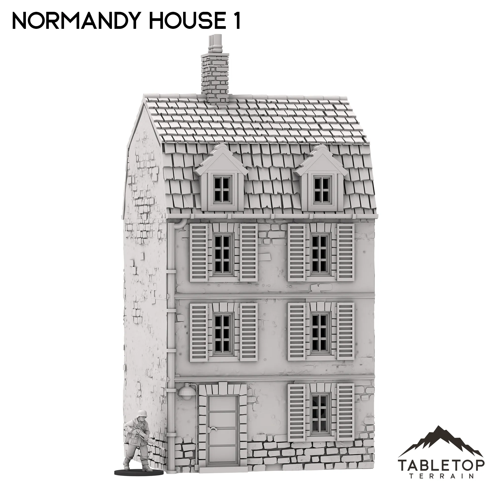 Normandy House 1 - French Building