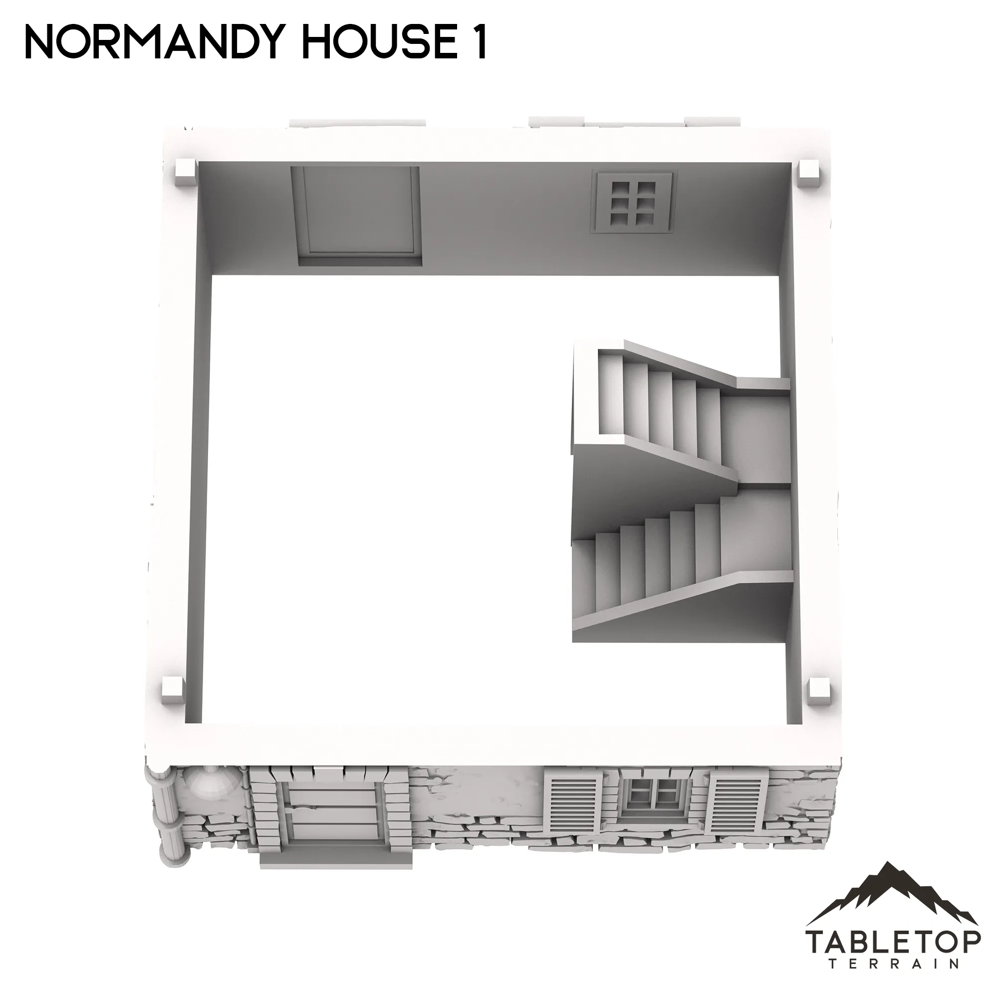 Normandy House 1 - French Building