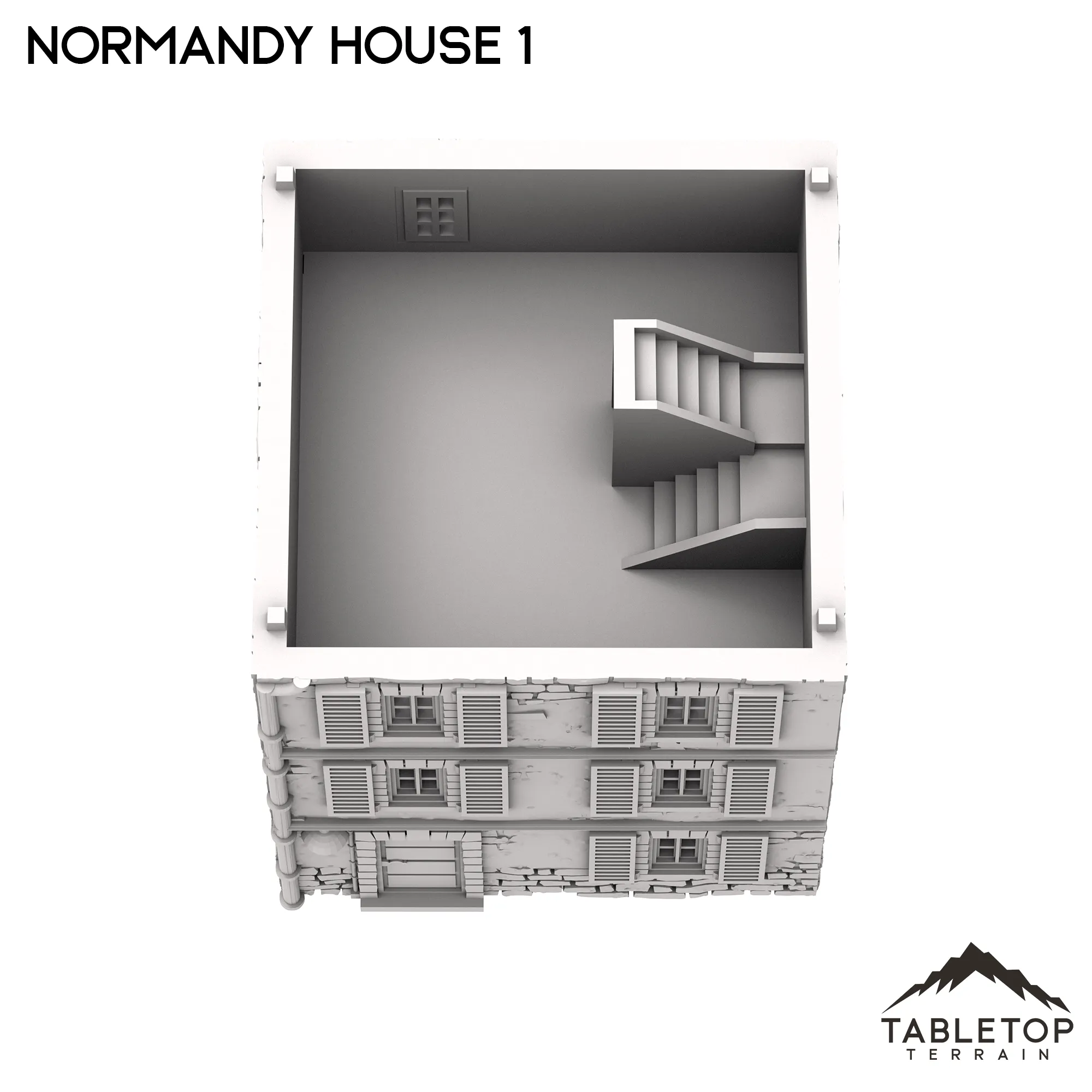 Normandy House 1 - French Building