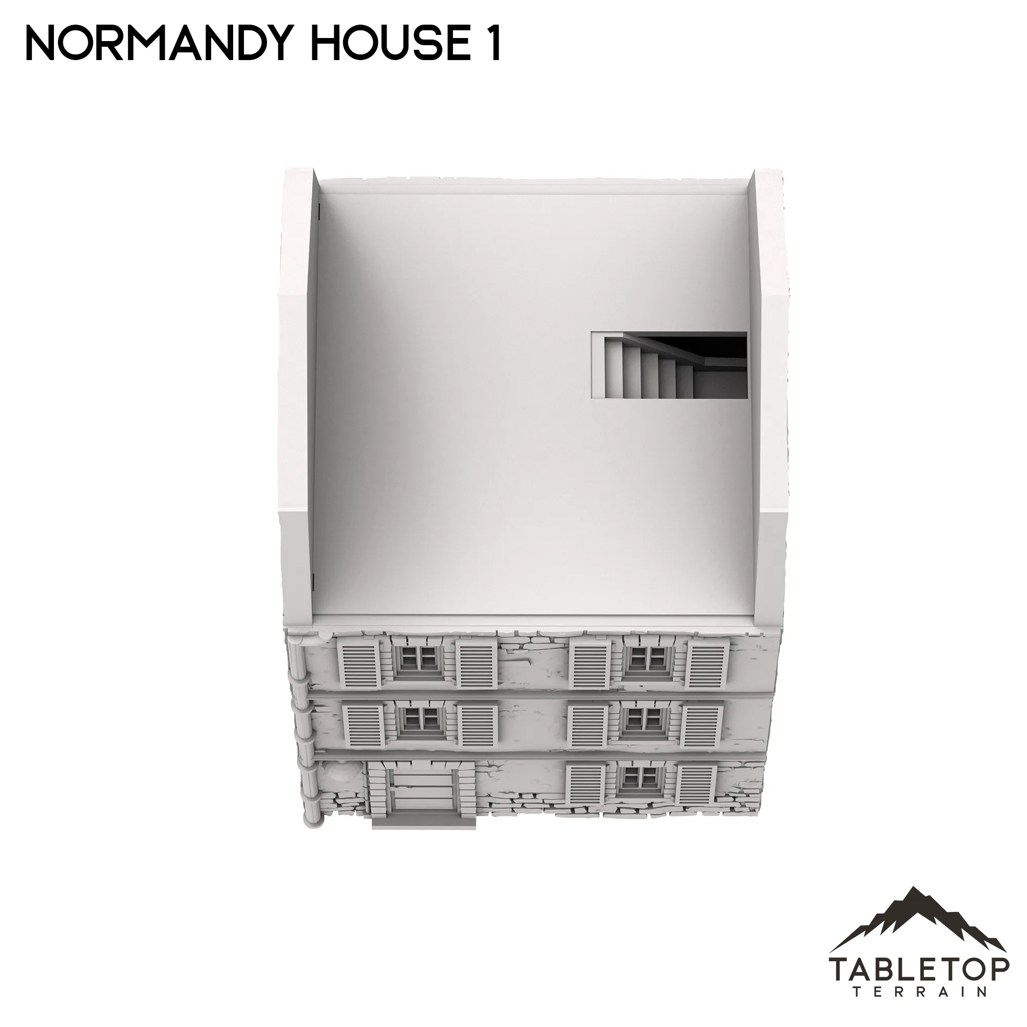 Normandy House 1 - French Building