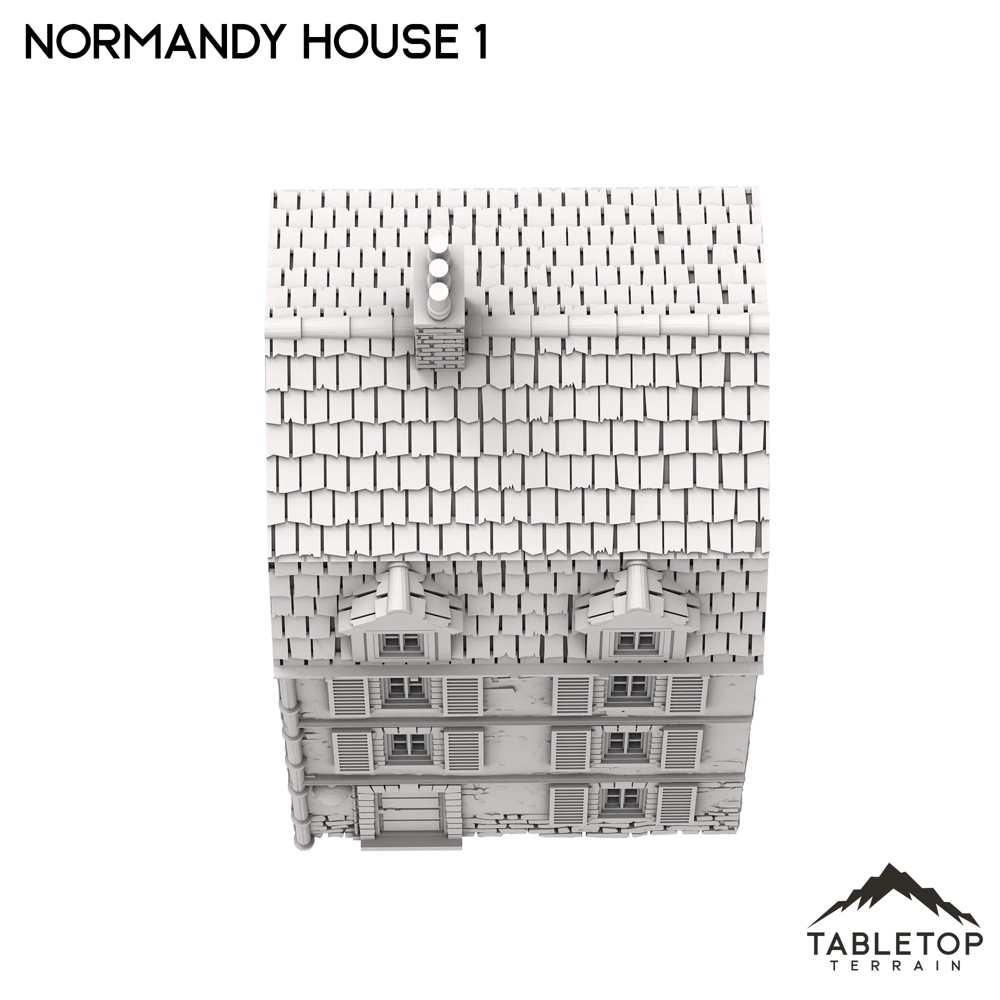 Normandy House 1 - French Building