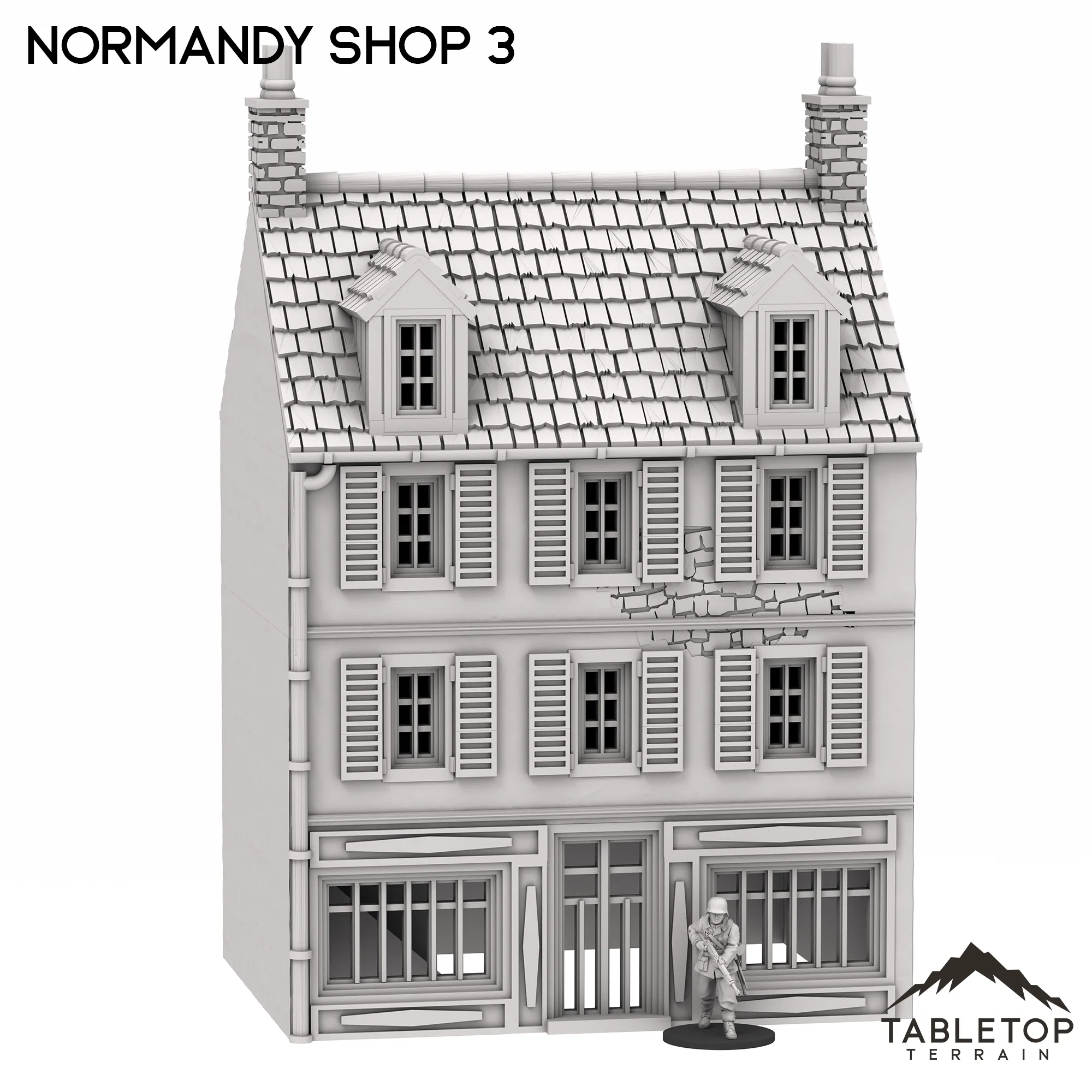 Normandy Shop 3 - French Building