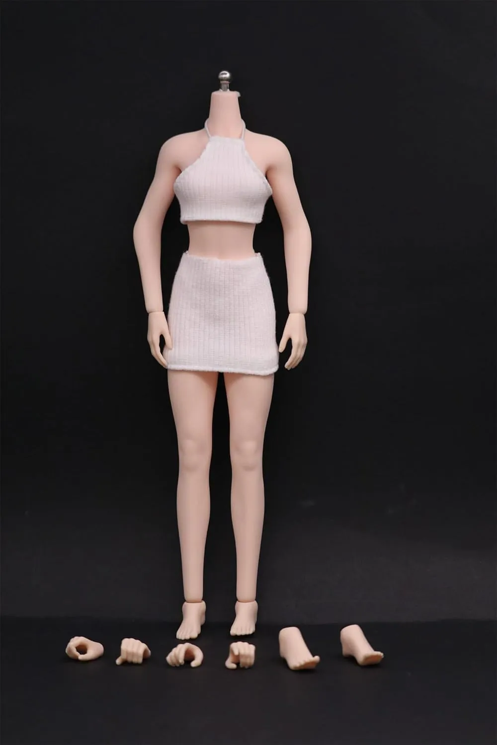 OBEST TBLeague 1/6 Figure Super-Flexible Female Seamless Pale Skin Tone Doll Body (not Included Head Sculpt and Clothes)(S16A