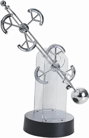 Perpetual Motion Desk Sculpture Toy - Swing Model Art Balance Mobile Magnetic Orbital Toy for Home Office Desk Decor - Educational Physics Science Gadget - - Umbrella