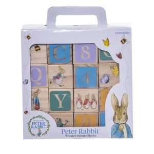 Peter Rabbit ABC Wooden Building Blocks