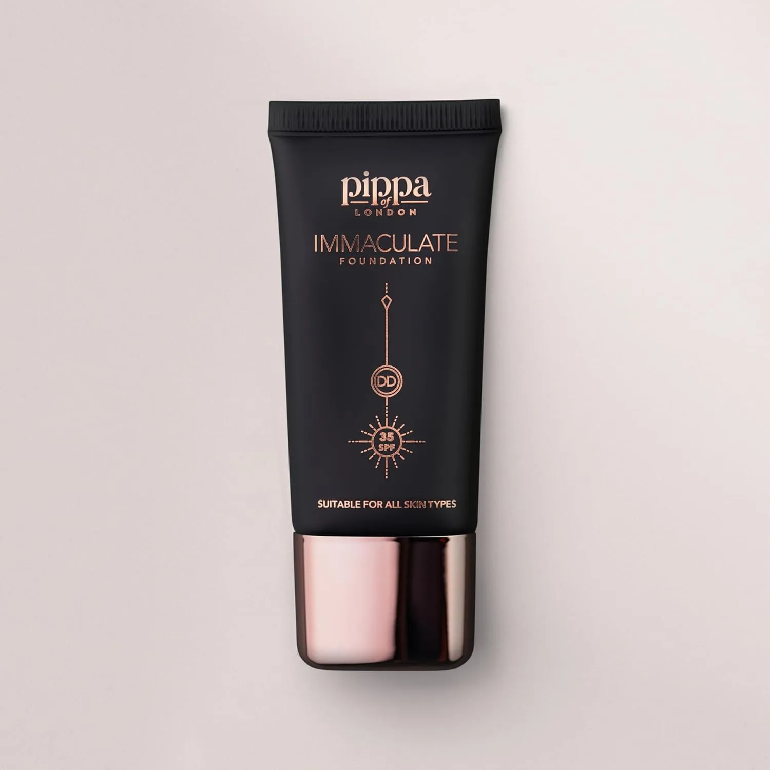 Pippa of London Immaculate Liquid Foundation, Beige 205, Lightweight, Medium Coverage, Matte Finish SP35