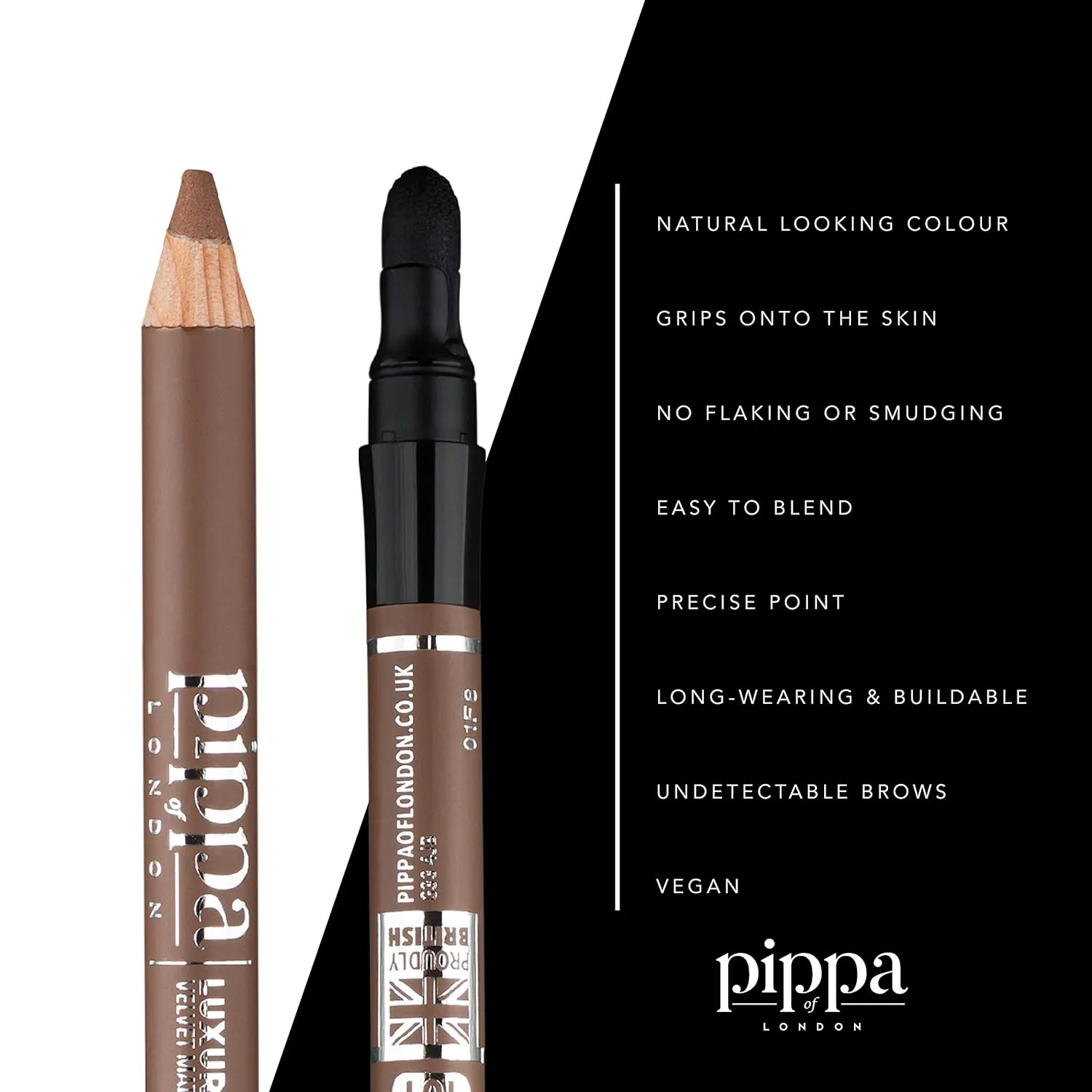 Pippa of London Perfect Brow Jackie 106 Powder Eyebrow Pencil