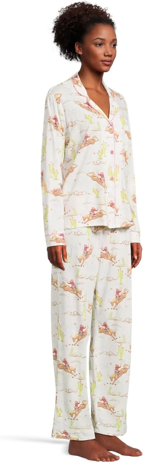 P.J. Salvage Women's Playful Prints Pajama Set