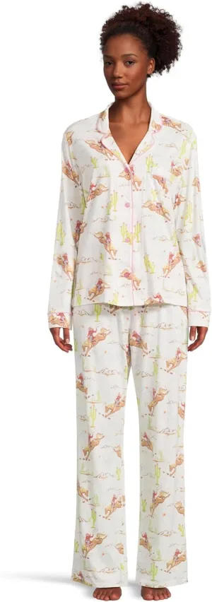 P.J. Salvage Women's Playful Prints Pajama Set