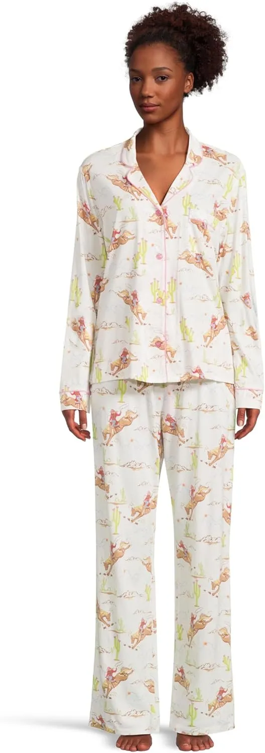 P.J. Salvage Women's Playful Prints Pajama Set