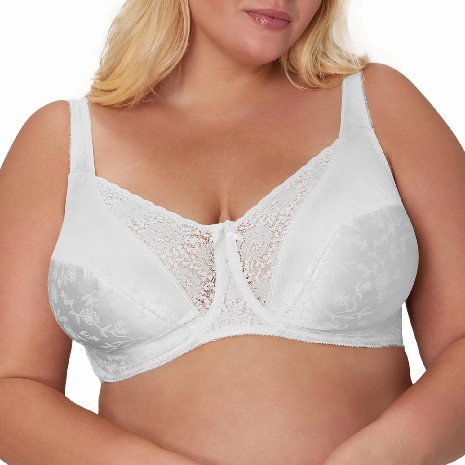 Playtex Women's Underwire Bra, Secrets Plus-Size Bras Available, Full-Coverage, Supportive, 4422