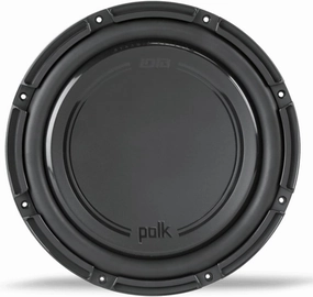 Polk Audio DB1242 DVC - DB  Series 12" Shallow Subwoofer for Marine/Car Sound System, 26Hz-200Hz Frequency Response, Dual 4-Ohm Voice Coils & Polypropylene Woofer Cone