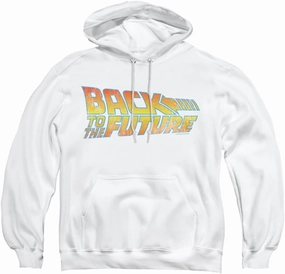 Popfunk Classic Back To The Future Logo 2 Unisex Adult Pull-Over Hoodie