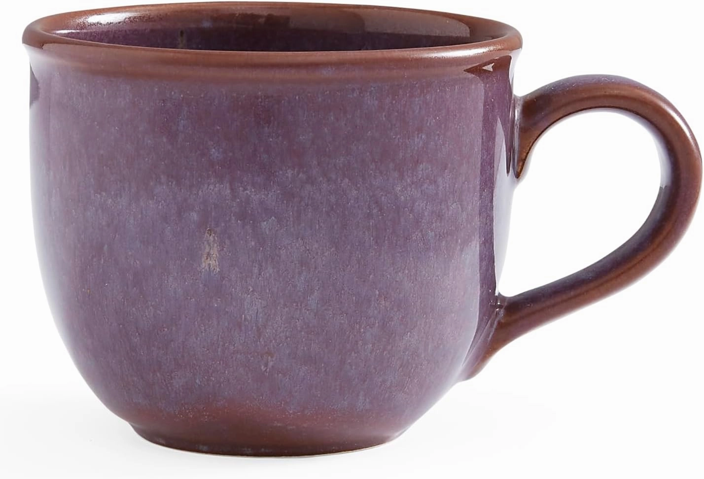 Portmeirion Minerals Mug, Amethyst - 12oz Stoneware Coffee Cup with Reactive Glaze, Durable & Stylish Ceramic Mug - Microwave, Dishwasher, Freezer, Oven Safe - Earthy Design for Cafe & Home