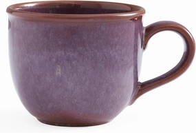 Portmeirion Minerals Mug, Amethyst - 12oz Stoneware Coffee Cup with Reactive Glaze, Durable & Stylish Ceramic Mug - Microwave, Dishwasher, Freezer, Oven Safe - Earthy Design for Cafe & Home